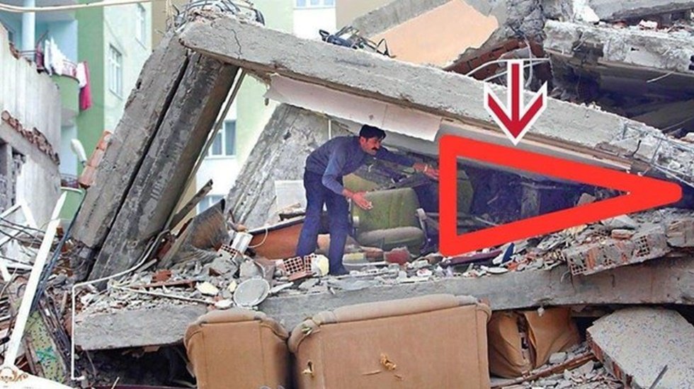 Deprem anında yapılan 'Hayat &uuml;&ccedil;geni' &ccedil;ok &ouml;nemli...