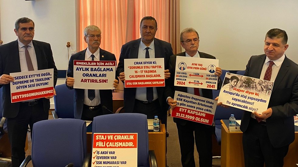 EYT'lilerin hakları gasp edildi. Emeklilik sistemi tekrar g&ouml;zden ge&ccedil;irilmeli