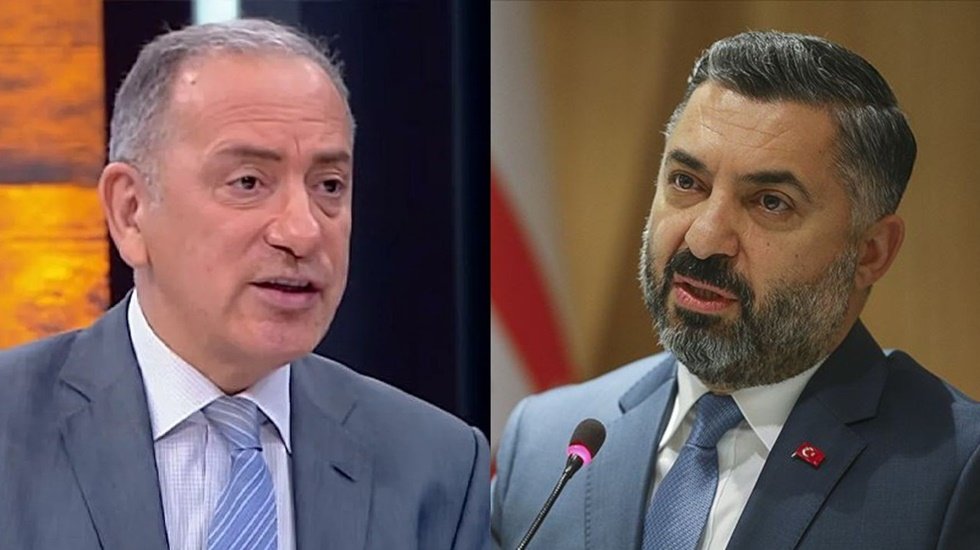 Fatih Altaylı'dan RT&Uuml;K Başkanı Şahin'e: &ldquo;Hi&ccedil; bunlara pabu&ccedil; bırakmadım&rdquo;