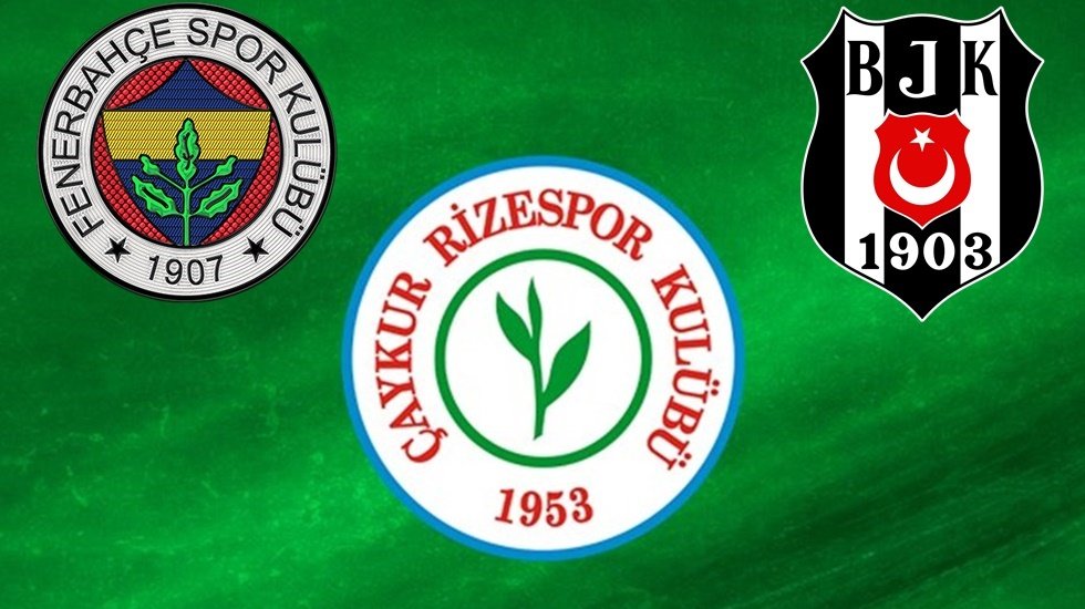 Fenerbah&ccedil;e ve Beşiktaş&rsquo;tan tepki verirken &Ccedil;aykur Rizespor dan iktidara destek &ccedil;ıktı&hellip;