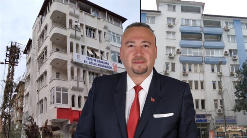 Hatay Tapu Kadastro binası g&uuml;venlik &ccedil;emberine alınmalı...