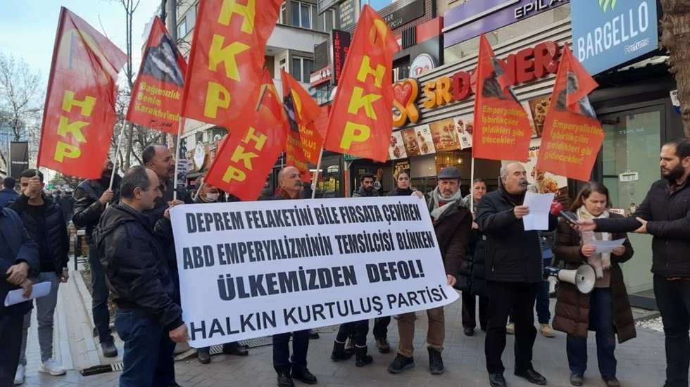 HKP'den ABD Dışişleri Bakanı Antony Blinken&rsquo;e; &ldquo;&Uuml;lkemizden defol!&rdquo;