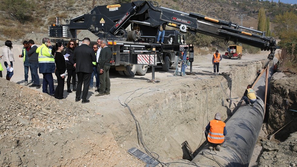 ABB, 350 Milyon TL&rsquo;lik dev altyapı projesi olan Mamak-G&ouml;lbaşı i&ccedil;me suyu hattı tamamlandı