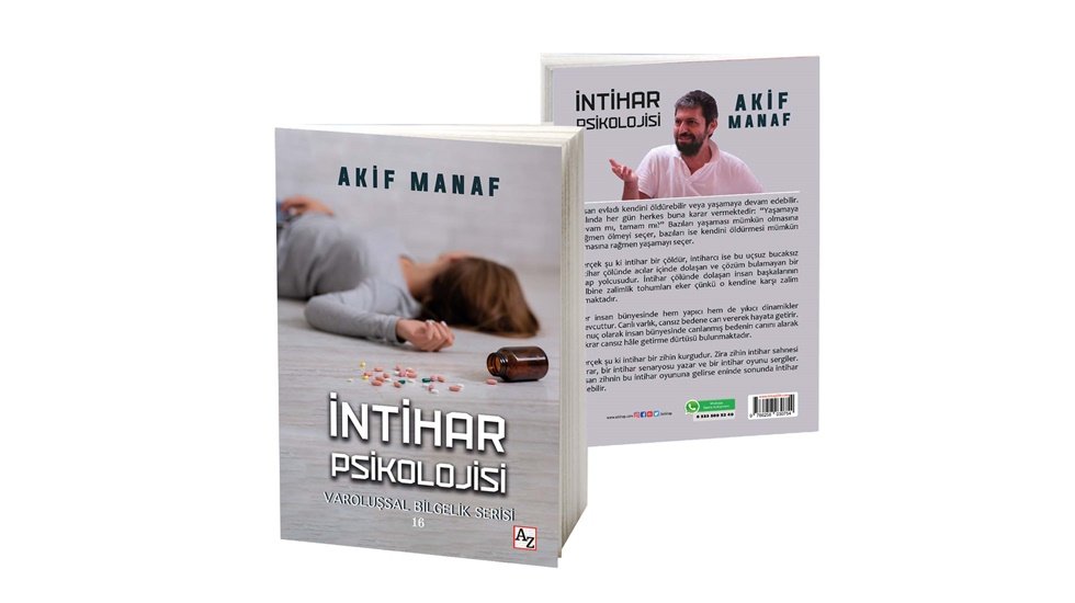 Akif Manaf’ın yeni kitabı ‘İntihar Psikolojisi’