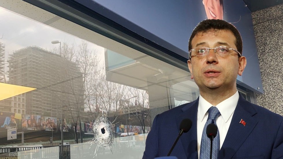 Ekrem İmamoğlu'ndan İYİ Parti binasına silahlı saldırıya tepki