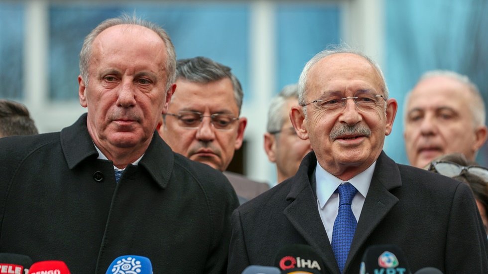 Eski Genel Başkanı Kılı&ccedil;daroğlu'nun telefonuna cevap vermeyen İnce, Erdoğan ile g&ouml;r&uuml;şm&uuml;ş