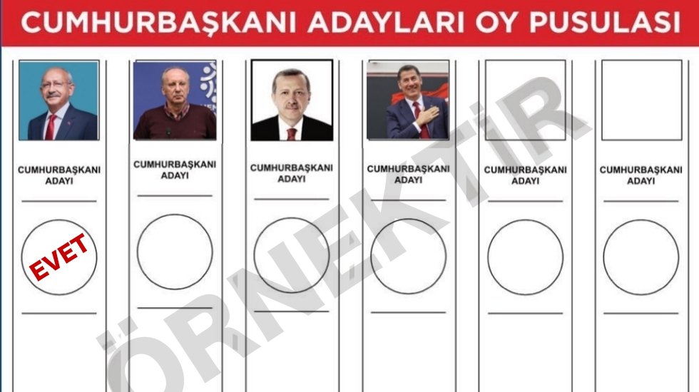 Resmi olarak adaylar belli oldu: Kılı&ccedil;daroğlu, İnce, Erdoğan, Oğan...