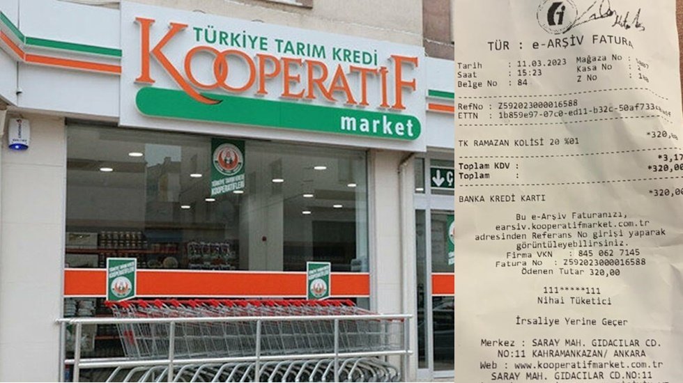 Tarım Kredi Kooperatiflerindeki Ramazan kolisi fiyat artışı y&uuml;zde 100&rsquo;e yaklaştı&nbsp;