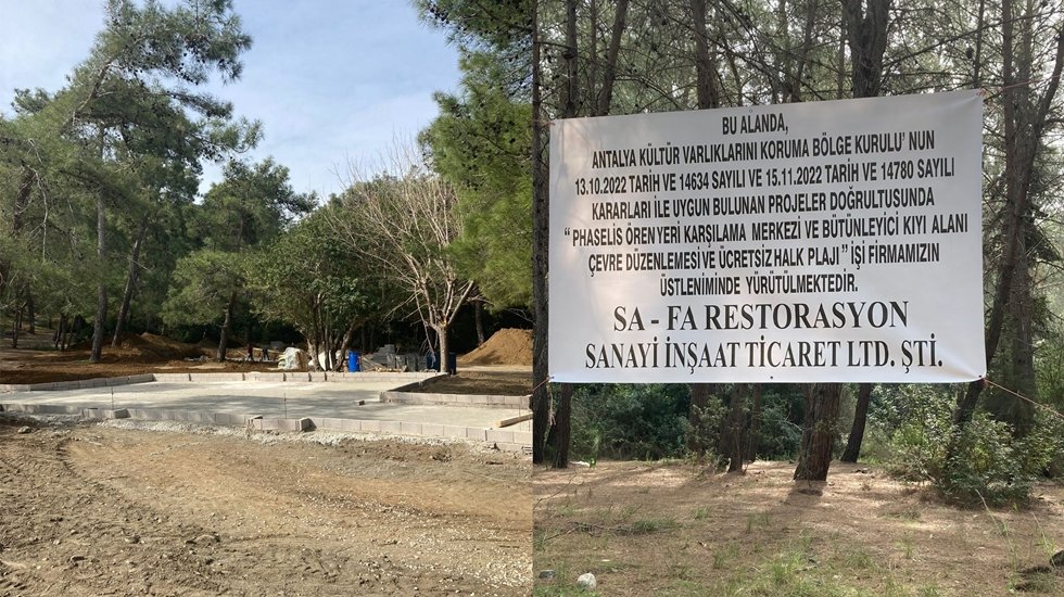 AKP&rsquo;li, eski bakanın yeğenine antik kentte rant...