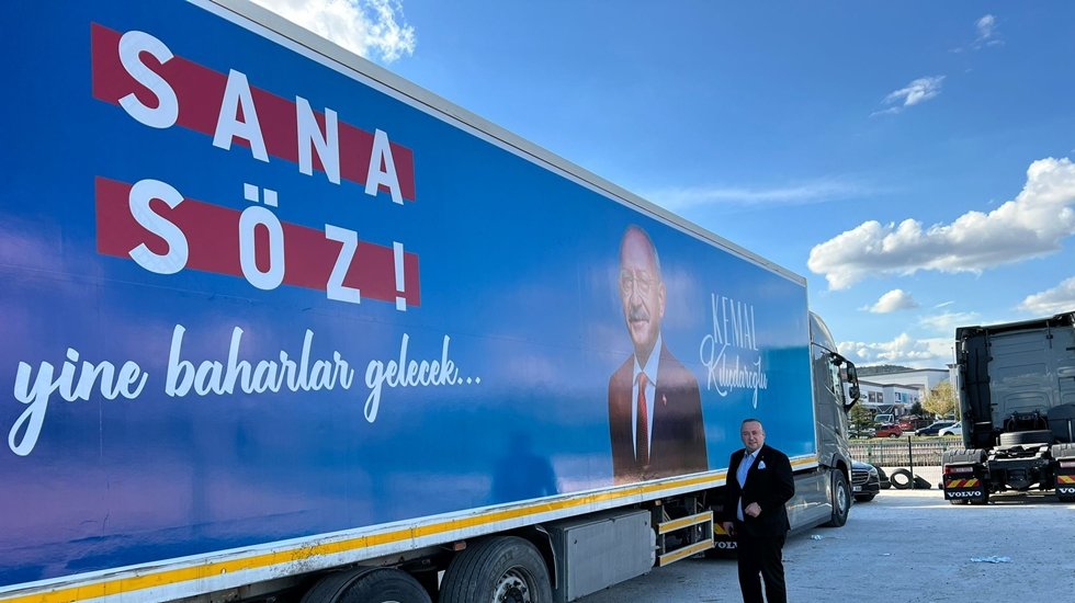 CHP&rsquo;li vekilin hazırladığı se&ccedil;im TIR&rsquo;ı T&uuml;rkiye&rsquo;yi gezecek