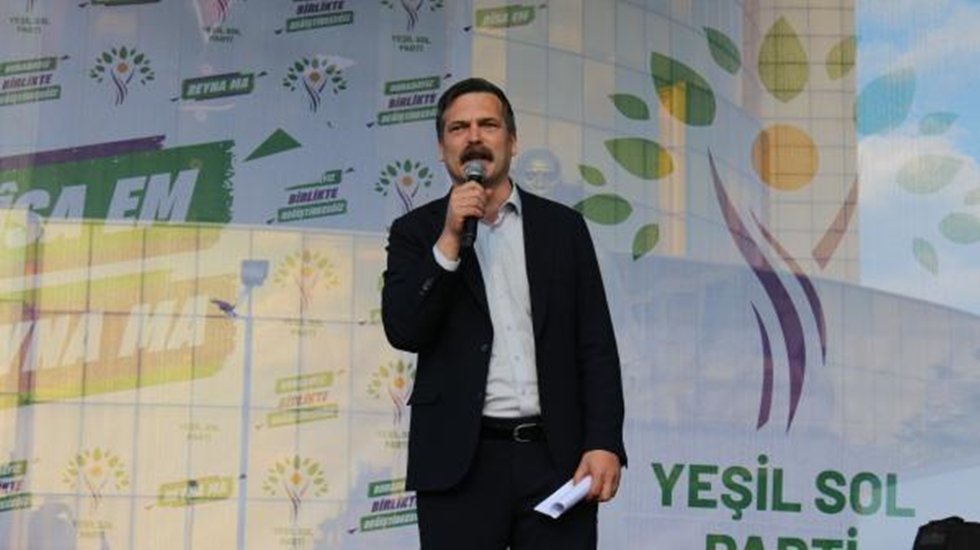 Erkan Baş Aydın&rsquo;da Yeşil Sol Parti'ye oy istedi...