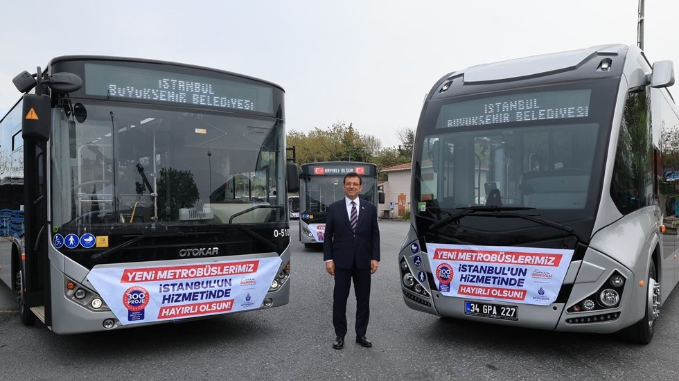 İmamoğlu: "Tüm engellemelere rağmen İETT filosunu gençleştirdik"