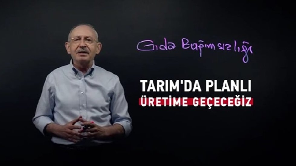 Kılı&ccedil;daroğlu vadettiği gıda devrimini tek tek anlattı...