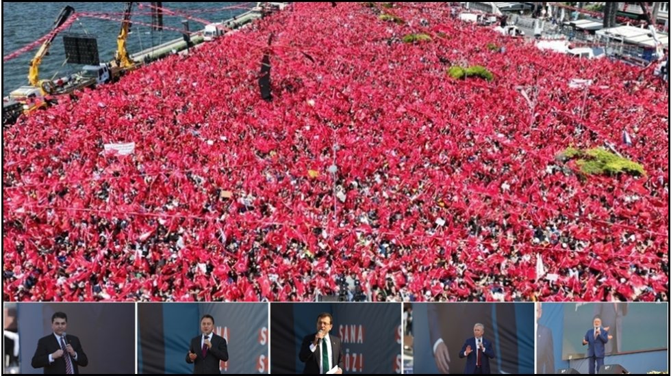Millet İttifakı'ndan İzmir'de dev miting