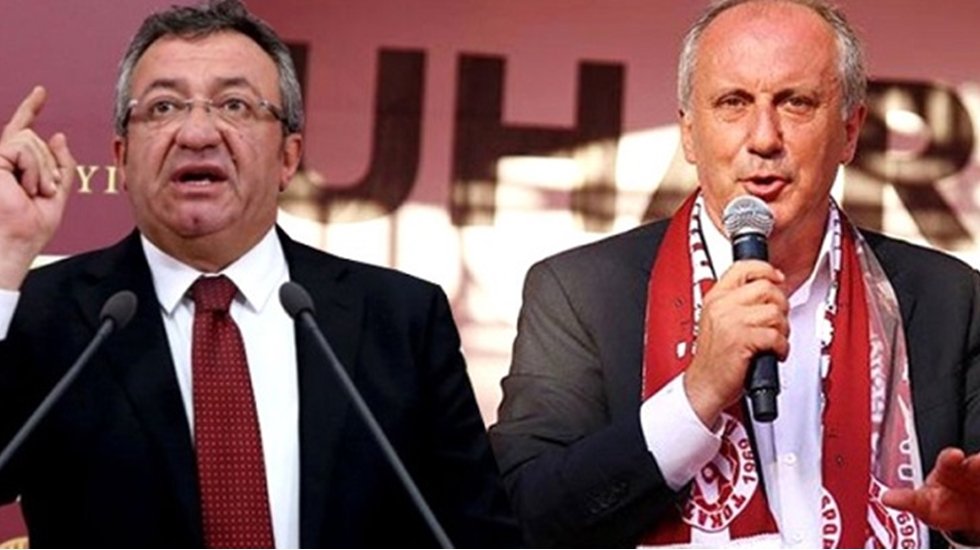 Muharrem İnce ve Engin Altay'dan karşılıklı peşpeşe a&ccedil;ıklama