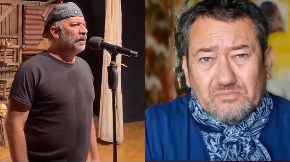 Şevket &Ccedil;oruh, Serdar Akinan'a sahneden canlı canlı destek yolladı...
