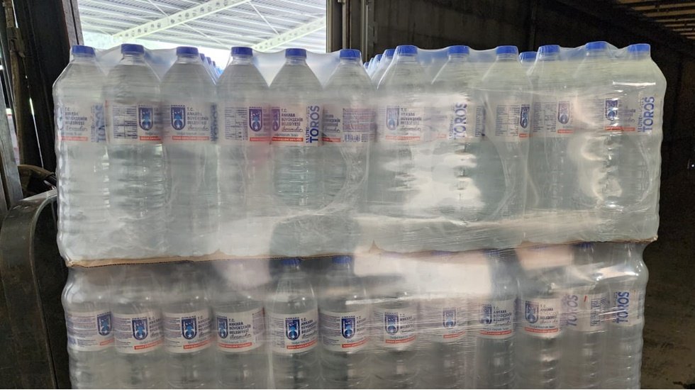 ABB deprem b&ouml;lgesine daha fazla su g&ouml;ndermek i&ccedil;in harekete ge&ccedil;ti