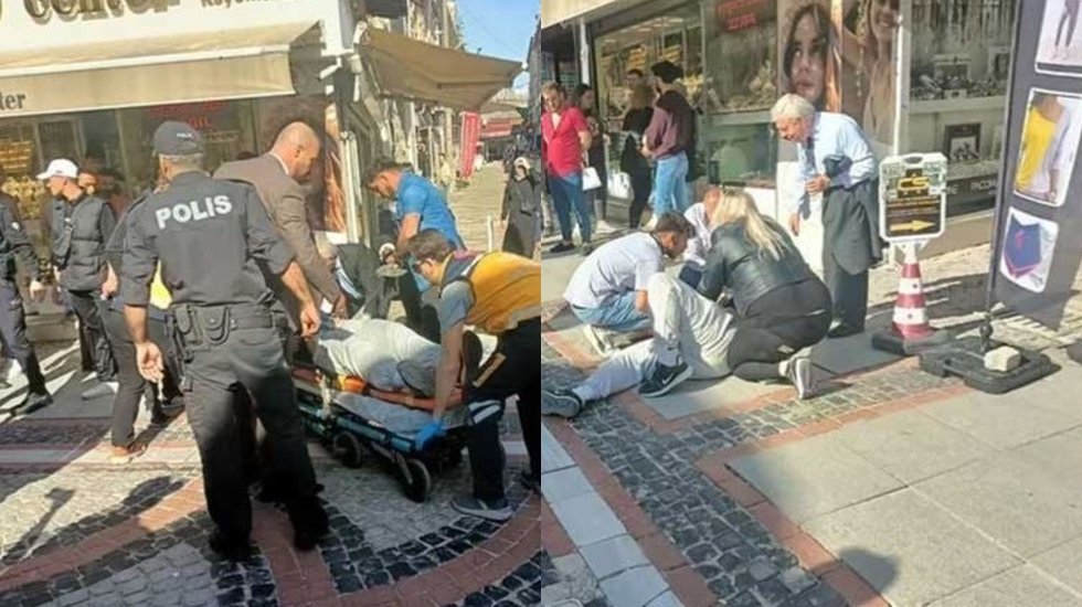 Edirne'de Yeşil Sol Parti standına saldır