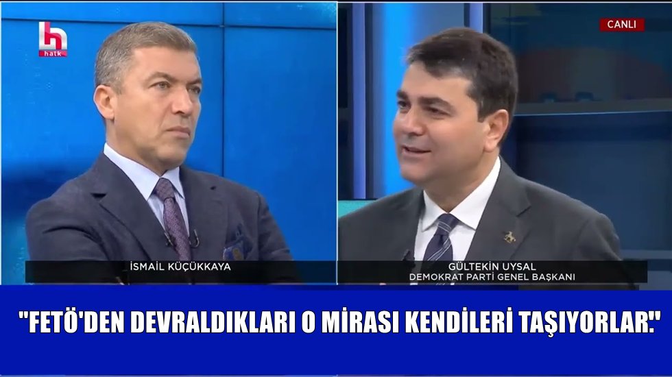 G&uuml;ltekin Uysal'dan Erdoğan'ın montaj itirafına tepki...