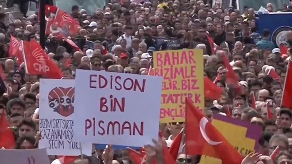 İmamoğlu: "Edison'un bile ampul&uuml; icat etmesinden pişman olduğunu biliyorum"