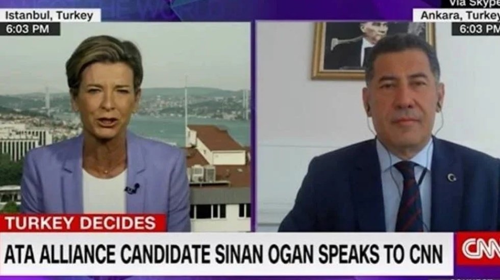 Sinan Oğan CNN International'a konuştu: Erdoğan da olabilir, Kılı&ccedil;daroğlu da olabilir