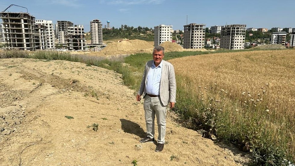 Tarım alanlarında ekin yerine inşaatlar y&uuml;kseliyor...