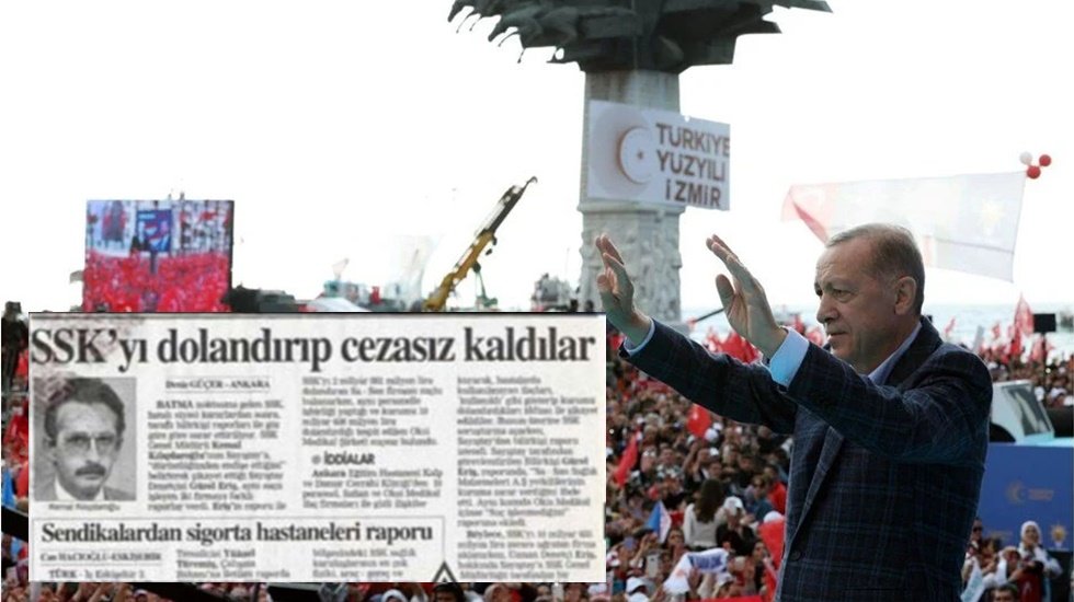 Teyit.org ger&ccedil;eği buldu: Erdoğan'ın mitingde kullandığı SGK iddiası yalan &ccedil;ıktı