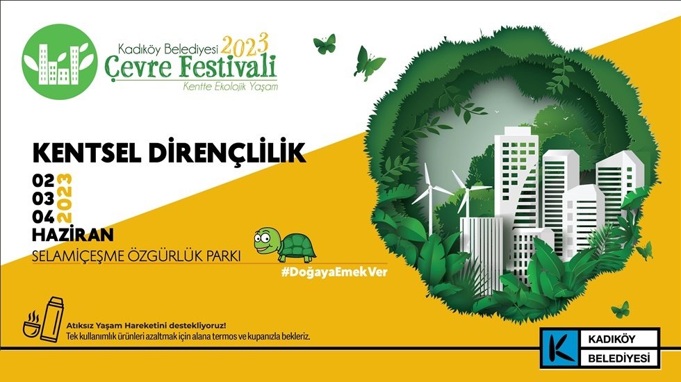 Türkiye’nin en büyük Çevre Festivali Kadıköy’de başlıyor