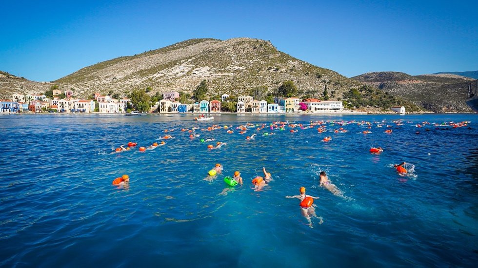 Meis Adası’ndan başlayan yarış Kaş’ta sona erdi