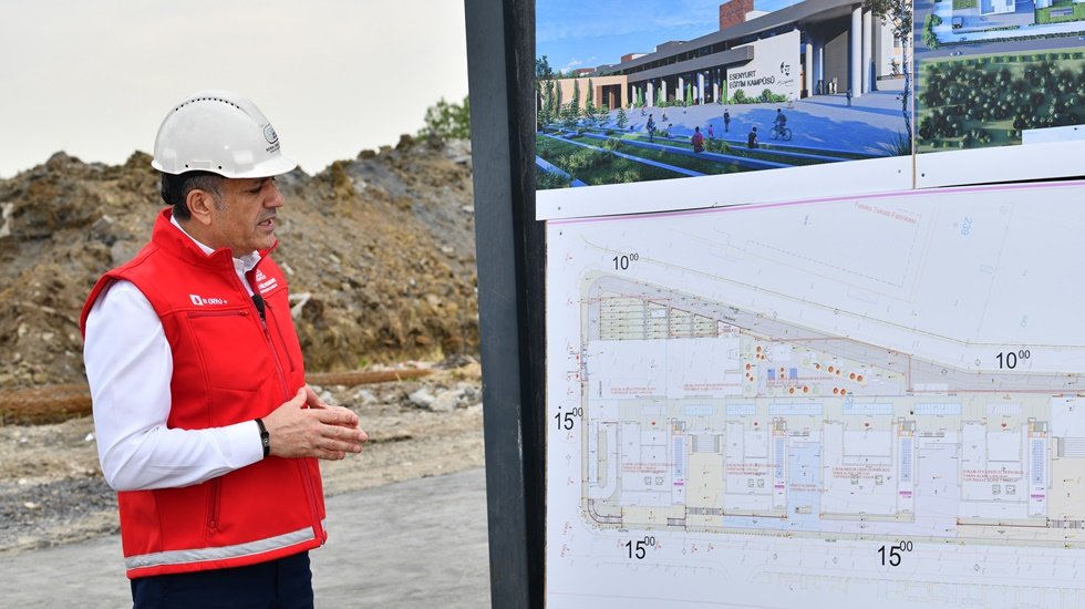 Milyarlık bütçesi olan Kampüs Lise’nin yapımına başlandı