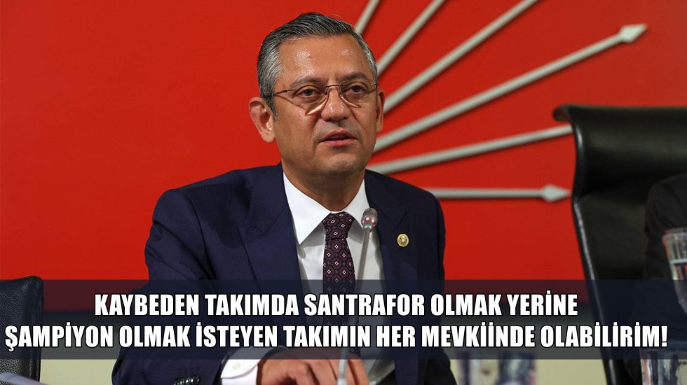 &Ouml;zg&uuml;r &Ouml;zel'den yeni adaylık mesajı&hellip;