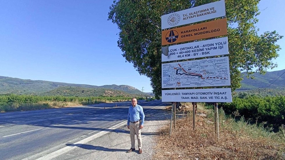 46.4 km&rsquo;lik karayolunun 10 yılda 10 km'si yapıldı!