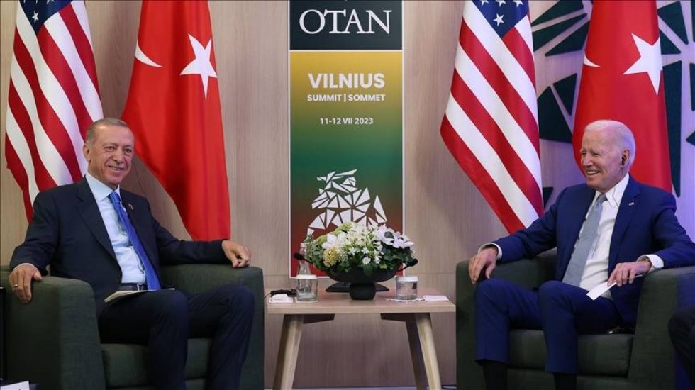 Biden ve Erdoğan karşılıklı teşekk&uuml;rleşti
