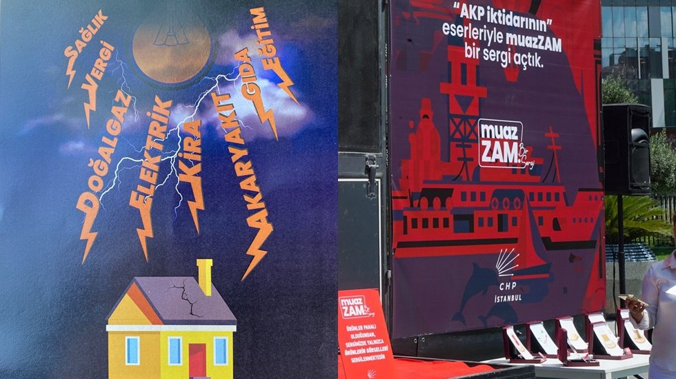 CHP'nin 'MuazZam' sergisine Ey&uuml;psultan Kaymakamlığından yasak
