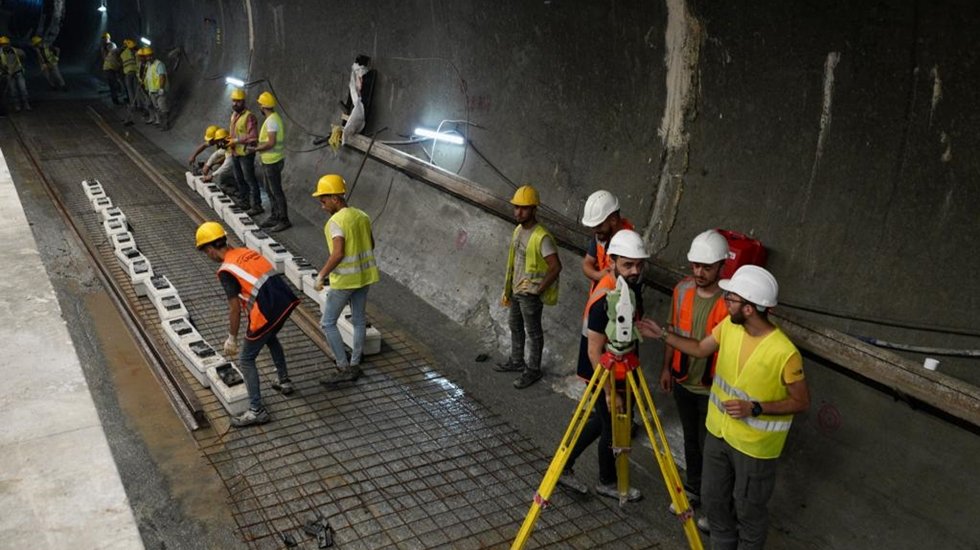 5 ilçeden geçen Ataköy-İkitelli Metro hattında sona yaklaşıldı