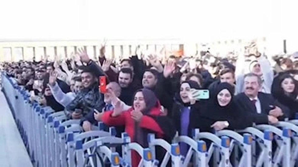 Anıtkabir&rsquo;de &lsquo;Reis&rsquo; sloganları!