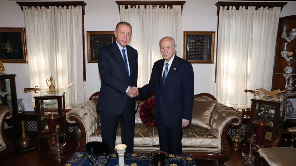 Bah&ccedil;eli'nin evindeki g&ouml;r&uuml;şmede Erdoğan ve Bah&ccedil;eli neler konuştu?