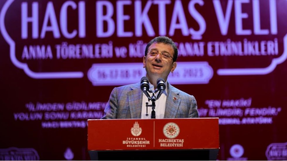 İmamoğlu: Ayrım g&ouml;zetmeyen bir y&ouml;netici olarak karşınızdayım