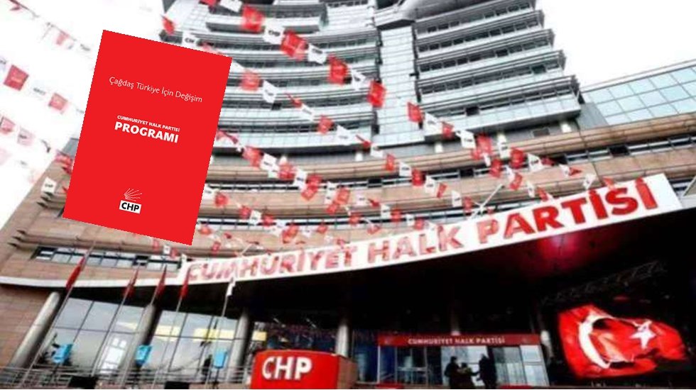 Parti programını yenileyecek olan CHP&rsquo;den &uuml;yelere 5 soru&hellip;