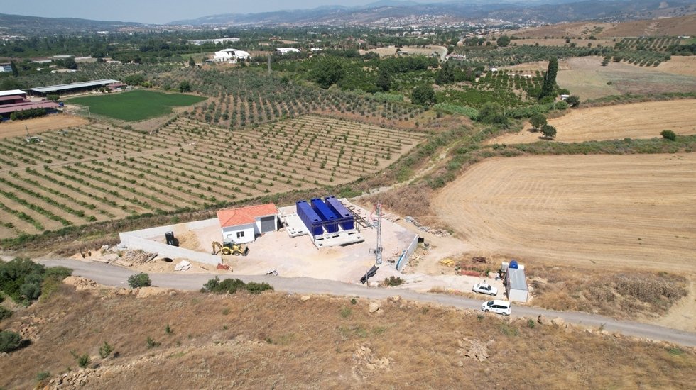 Seferihisar&rsquo;da arıtma tesisinin yapımına hız verildi...