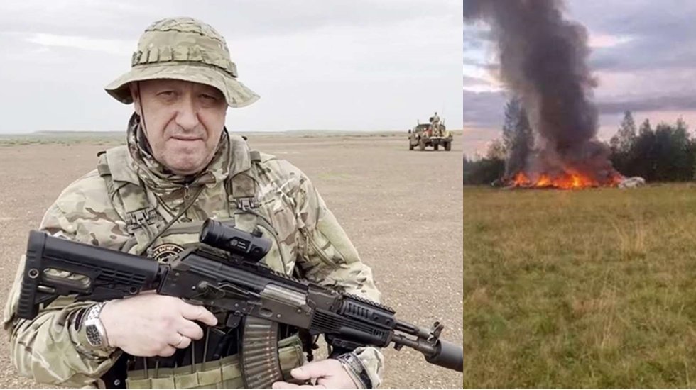 Wagner lideri Prigojin'i taşıyan özel jet Moskova yakınlarında düştü