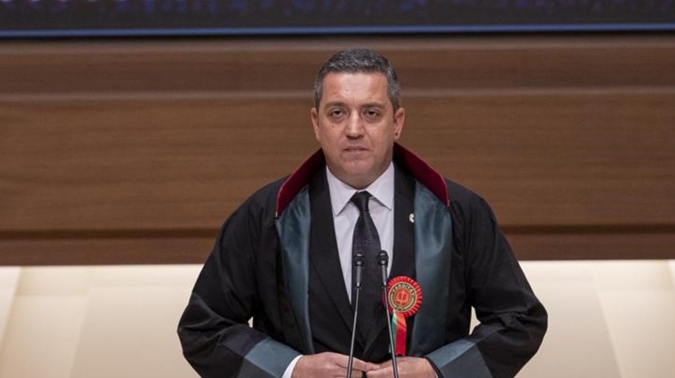 Adli yıl a&ccedil;ılışında TBB Başkanı Erin&ccedil; Sağkan'ın konuşması engellendi