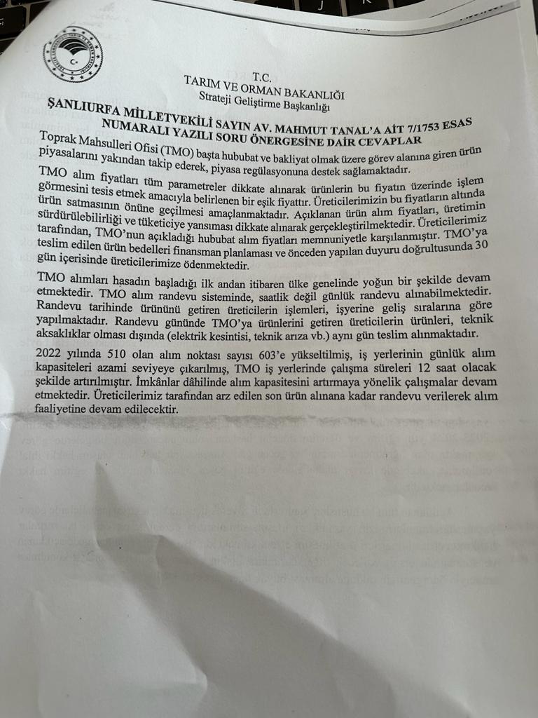 https://yenisoluk.com/uploads/2023/09/brahim Yumaklı soru önergesi cevabı