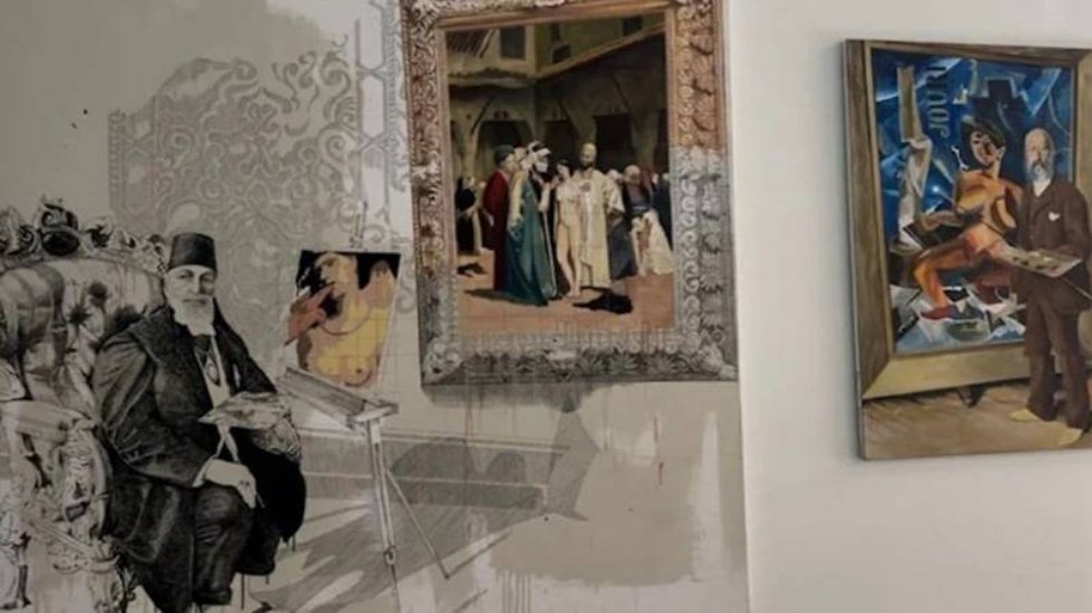 Bu da oldu! İBB'nin Feshane'deki resim sergisine soruşturma