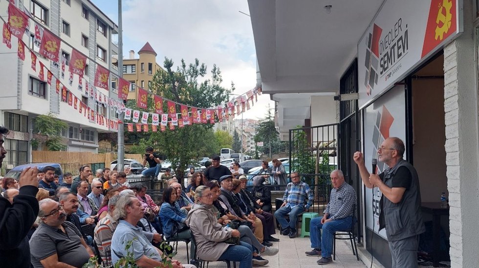 TKP Ankara'da 18. 'Semt Evi'ni a&ccedil;tı