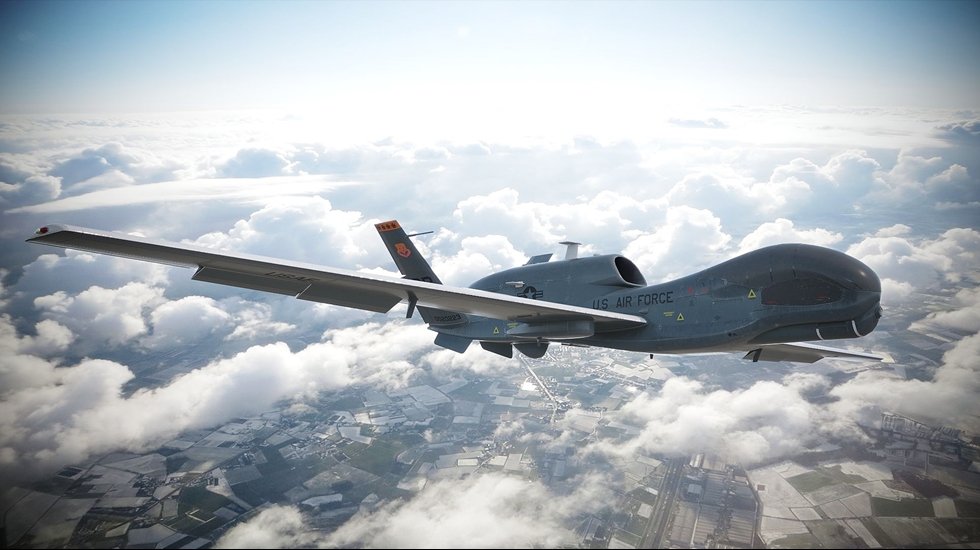 ABD’ye ait RQ-4B Global Hawk alarm verdi.