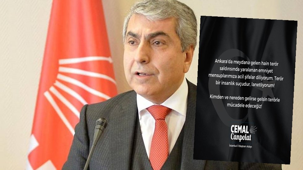 Cemal Canpolat: Ter&ouml;r bir insanlık su&ccedil;udur, lanetliyorum!