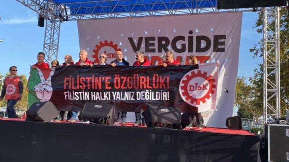 DİSK&rsquo;ten &lsquo;vergide adalet&rsquo; mitingi