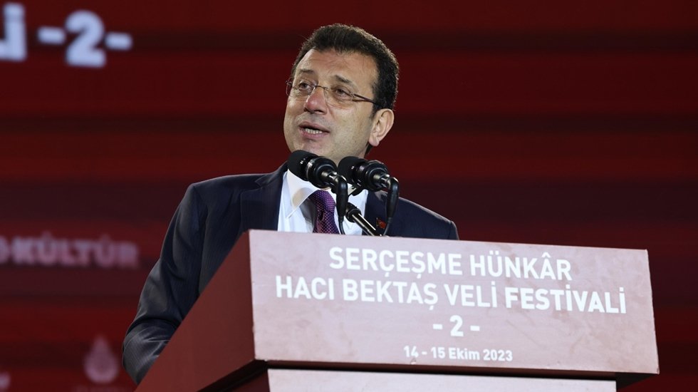İmamoğlu 2. Ser&ccedil;eşme H&uuml;nkar Hacı Bektaş Veli Festivali&rsquo;nde konuştu