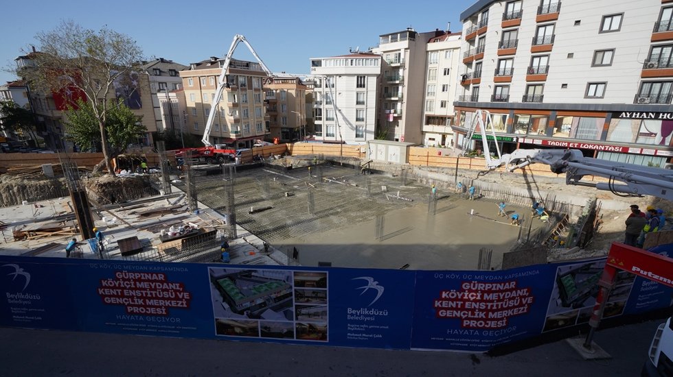 ‘Üç Köy Üç Meydan Projesi’nin son ayağında temel atıldı